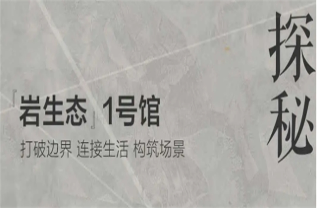 三重境界，探秘电竞购买平台岩板「岩生态」1号馆